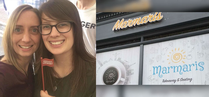 Lezbiyen çift kebap salonunda tacize uğradı!